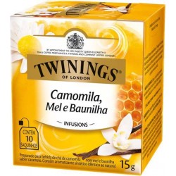 Cha Twinings Camomila, Mel E Baunilha  10x1,5g