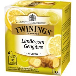 Cha Twinings Limao e Gengibre  10x1,5g