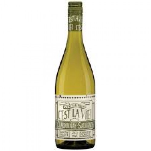 Vinho Branco Cest La Vie  Chardonnay - Sauvignon - Recolte 2016