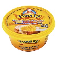 Manteiga de Primeira Qualidade Sem Sal - Tirolez 200 g