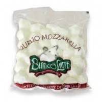 Queijo Mozzarella Bolinha tipo cereja Búfala - Bianco Latte 360 gr